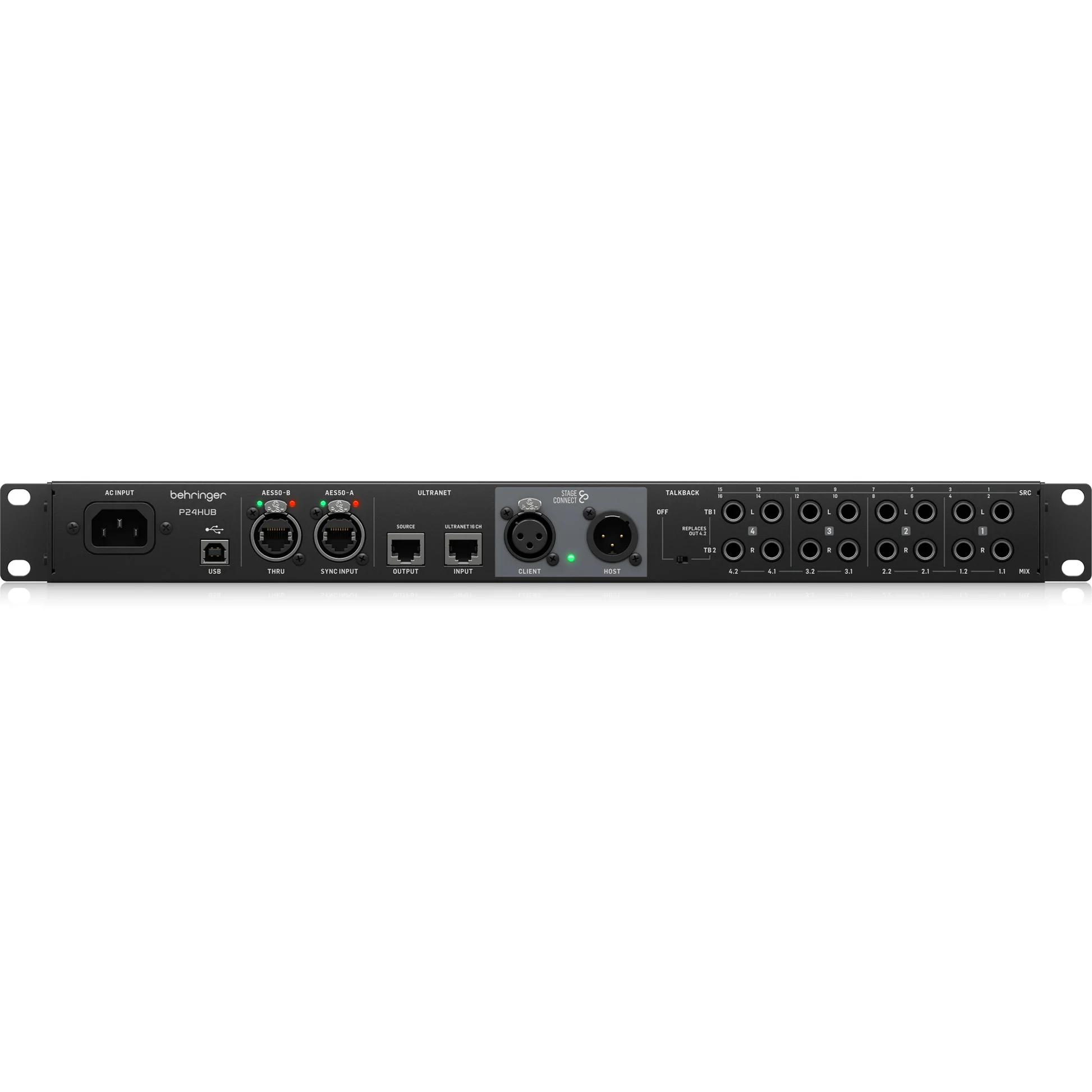 Behringer P24Hub StageConnect Hub — view 2