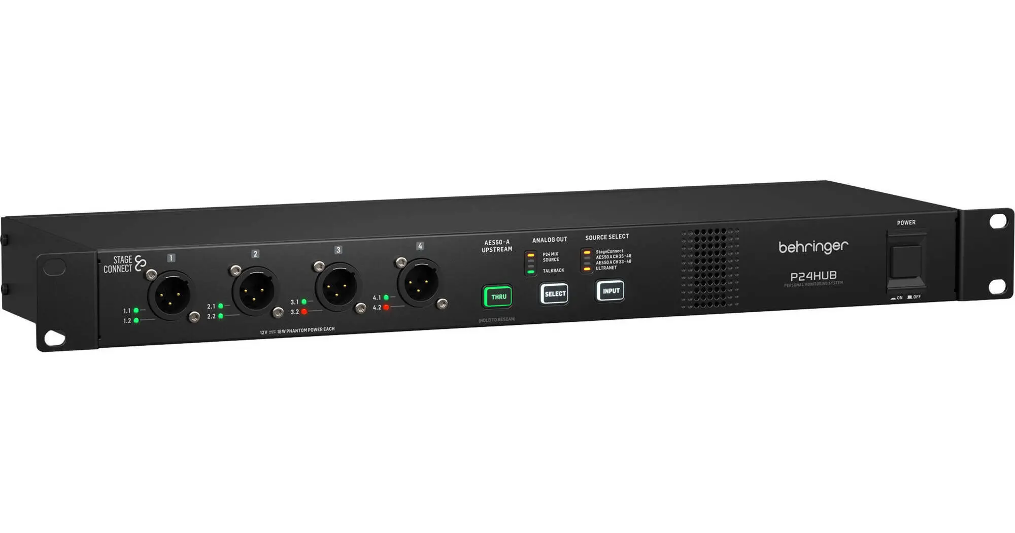 Behringer P24Hub StageConnect Hub — view 4