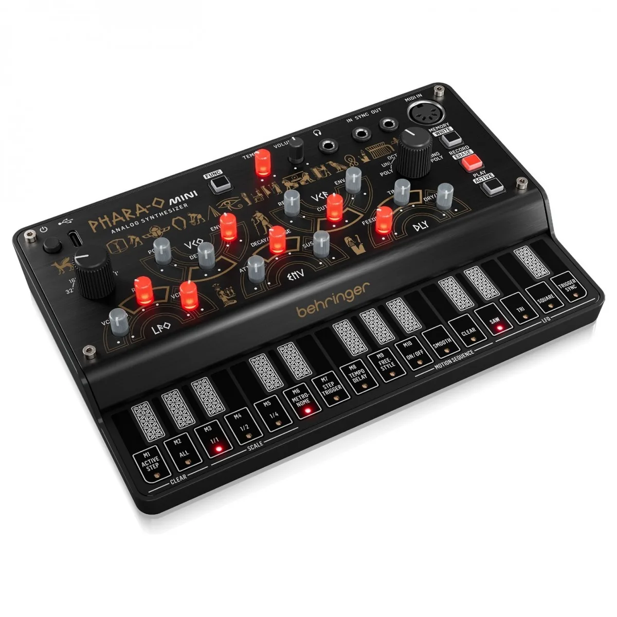 Behringer Phara-O Mini Polyphonic Analog Synthesizer — view 3