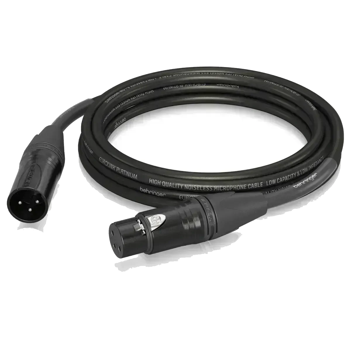 Behringer PMC1000 XLR Female to XLR Male Microphone Cable - 10m