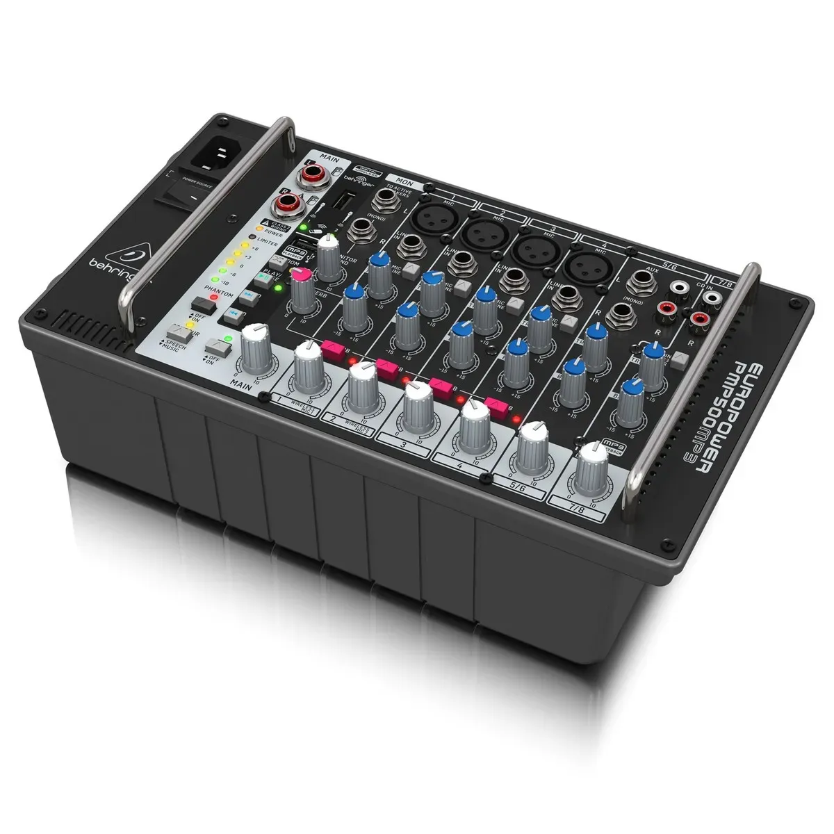Behringer PMP500MP3 8-channel 500W Powered Mixer — view 2