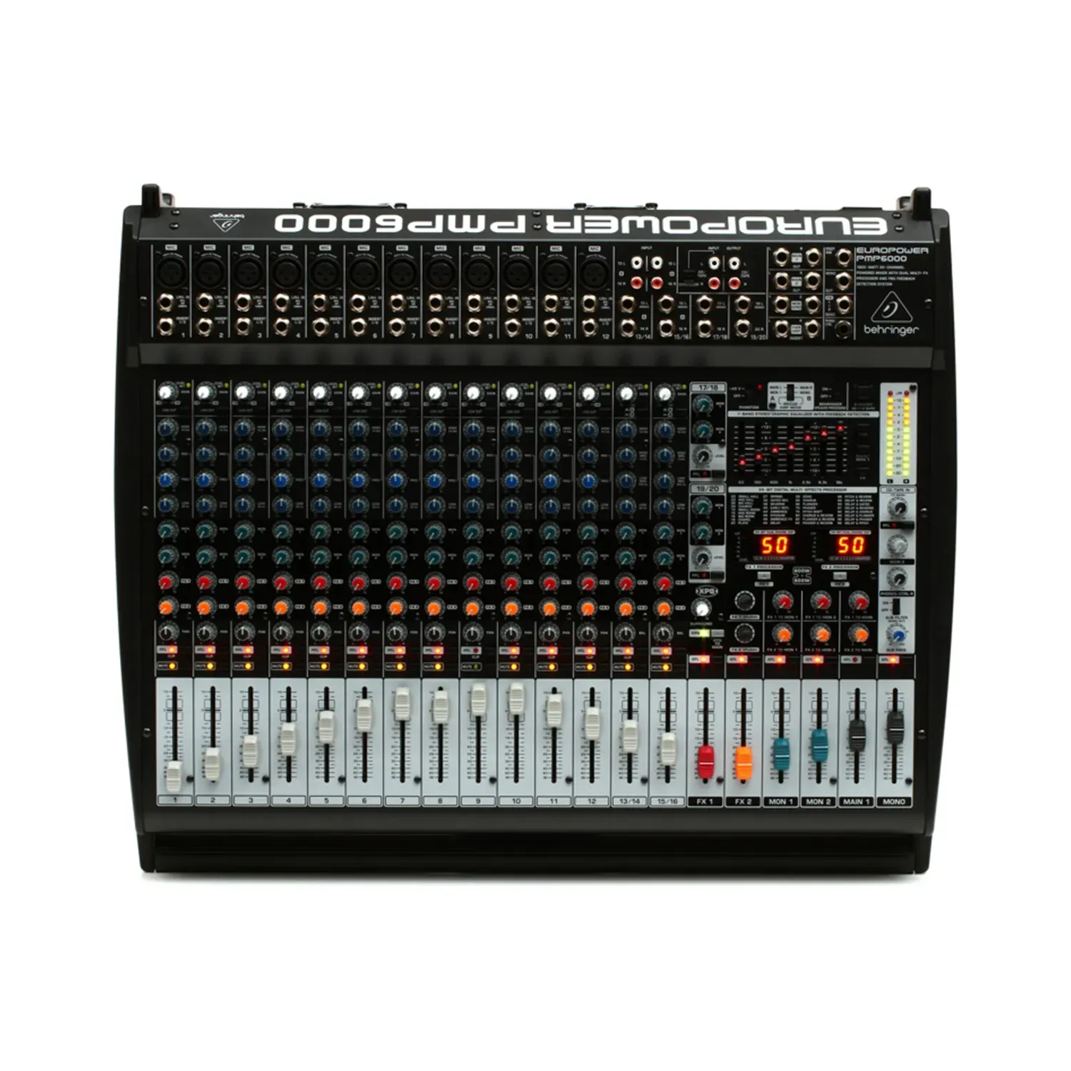 Behringer PMP6000 20-channel 1600W Powered Mixer