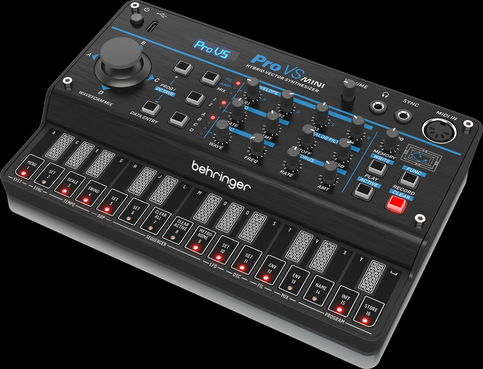 Behringer Pro VS Mini Hybrid Vector Synthesizer — view 2