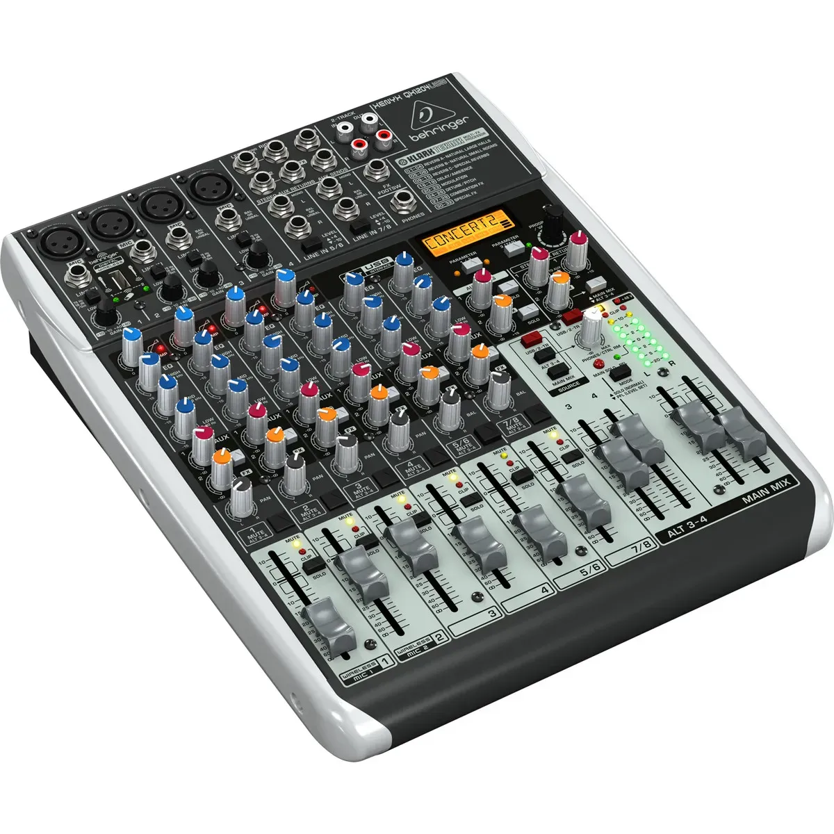 Behringer Xenyx QX1204 12-input 2/2-bus USB Mixer — view 2