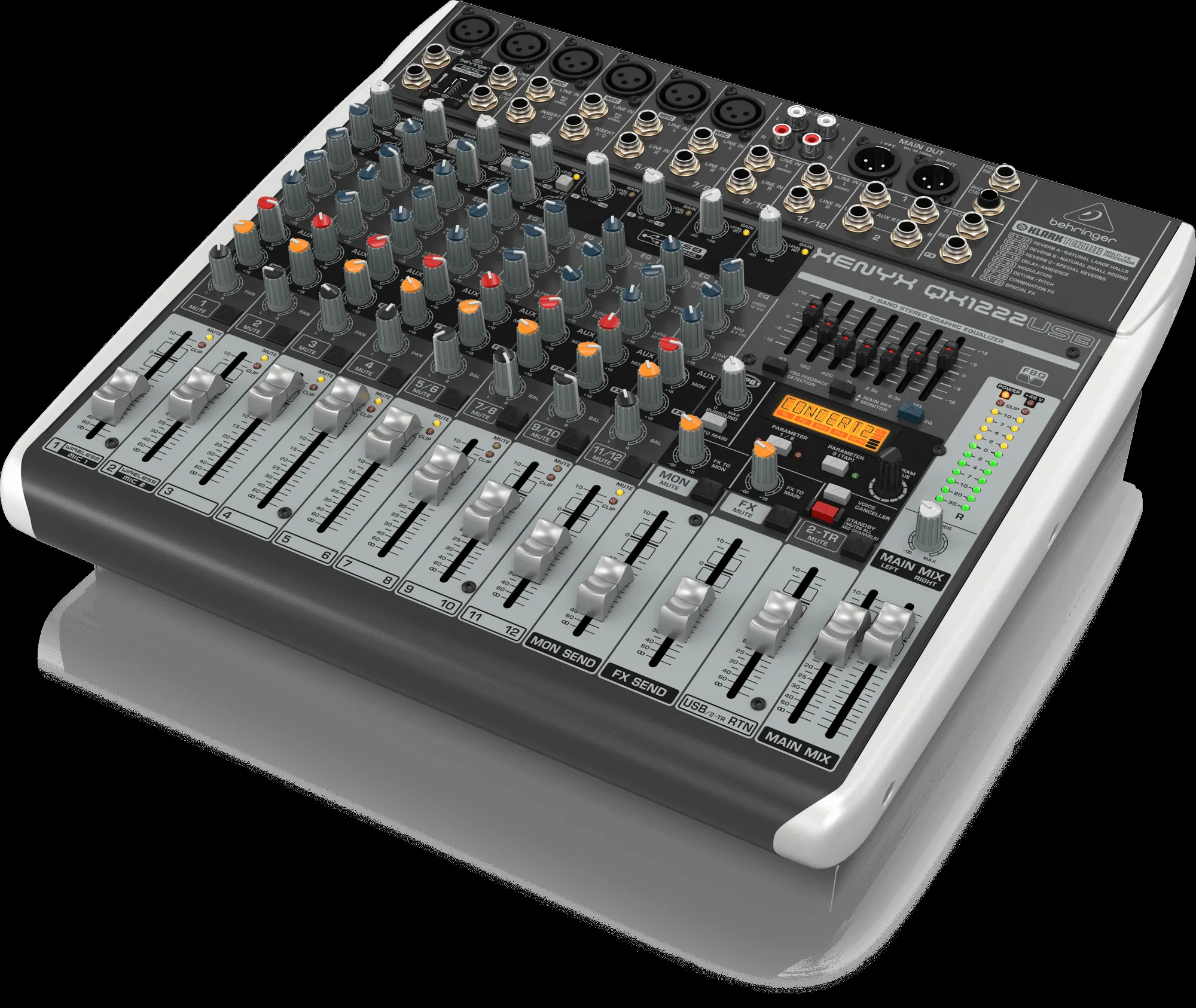 BEHRINGER MIXER QX1222USB — view 3