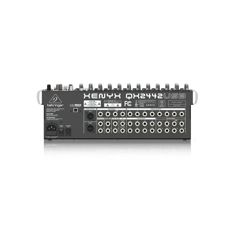 Behringer Xenyx QX2442USB Mixer with USB and Effects — view 4