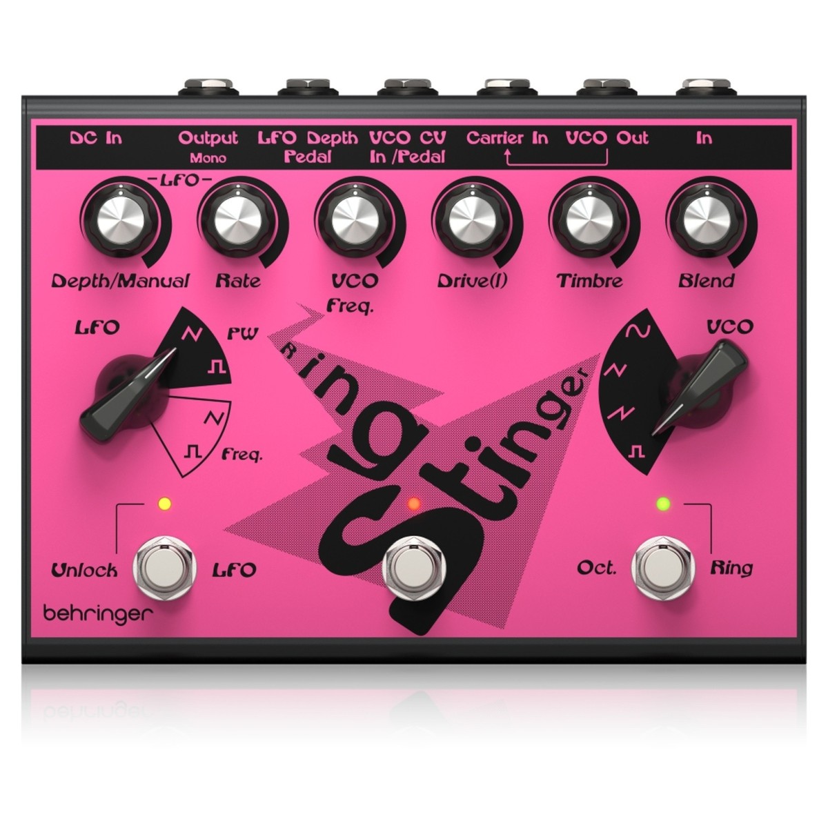 Behringer Ring Stinger Ring Modulation and Fuzz Pedal — view 1