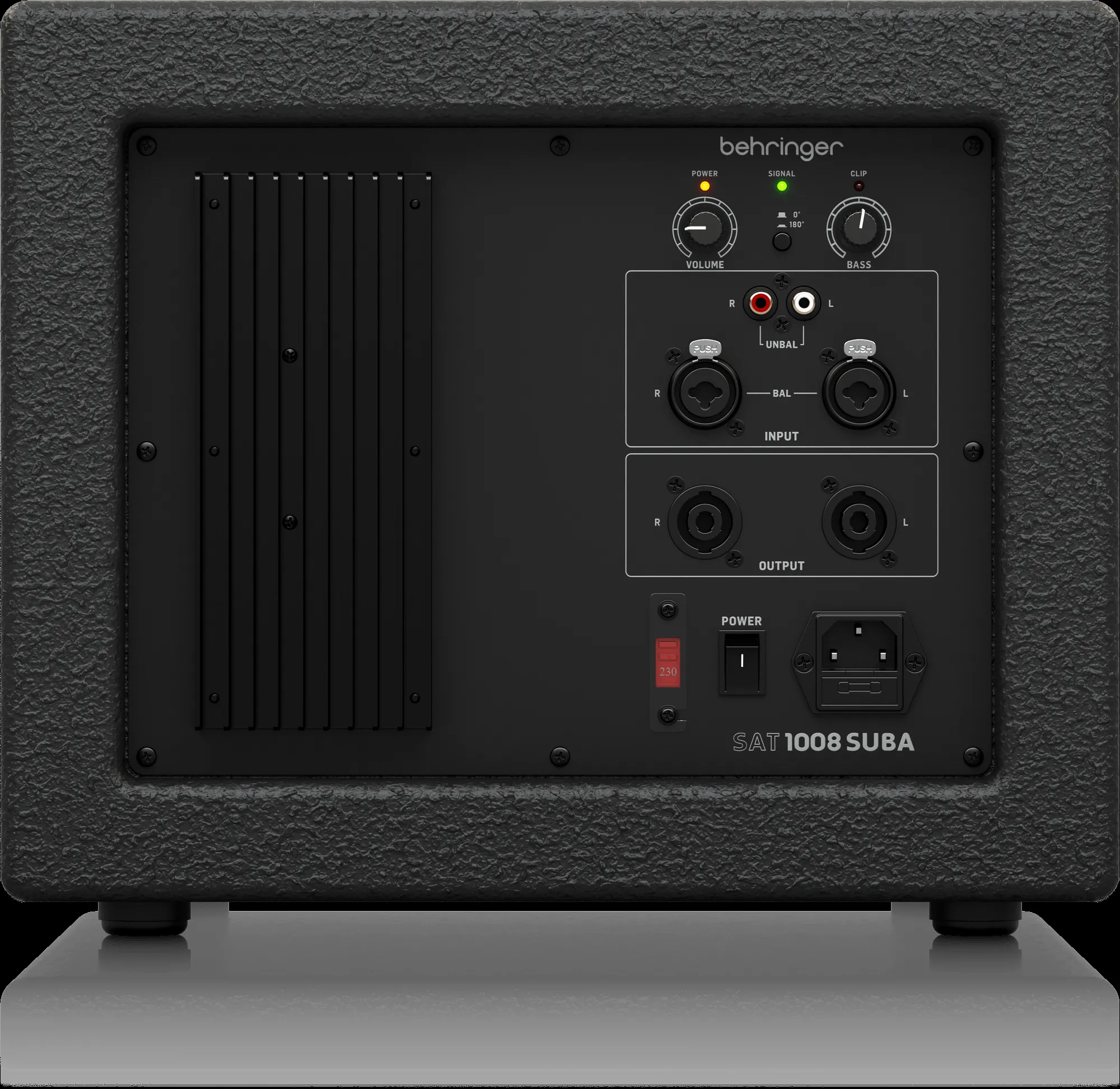 Behringer SAT 1008 SUBA Active 360W 8 inch PA Subwoofer with Built-In Stereo Crossover — view 3