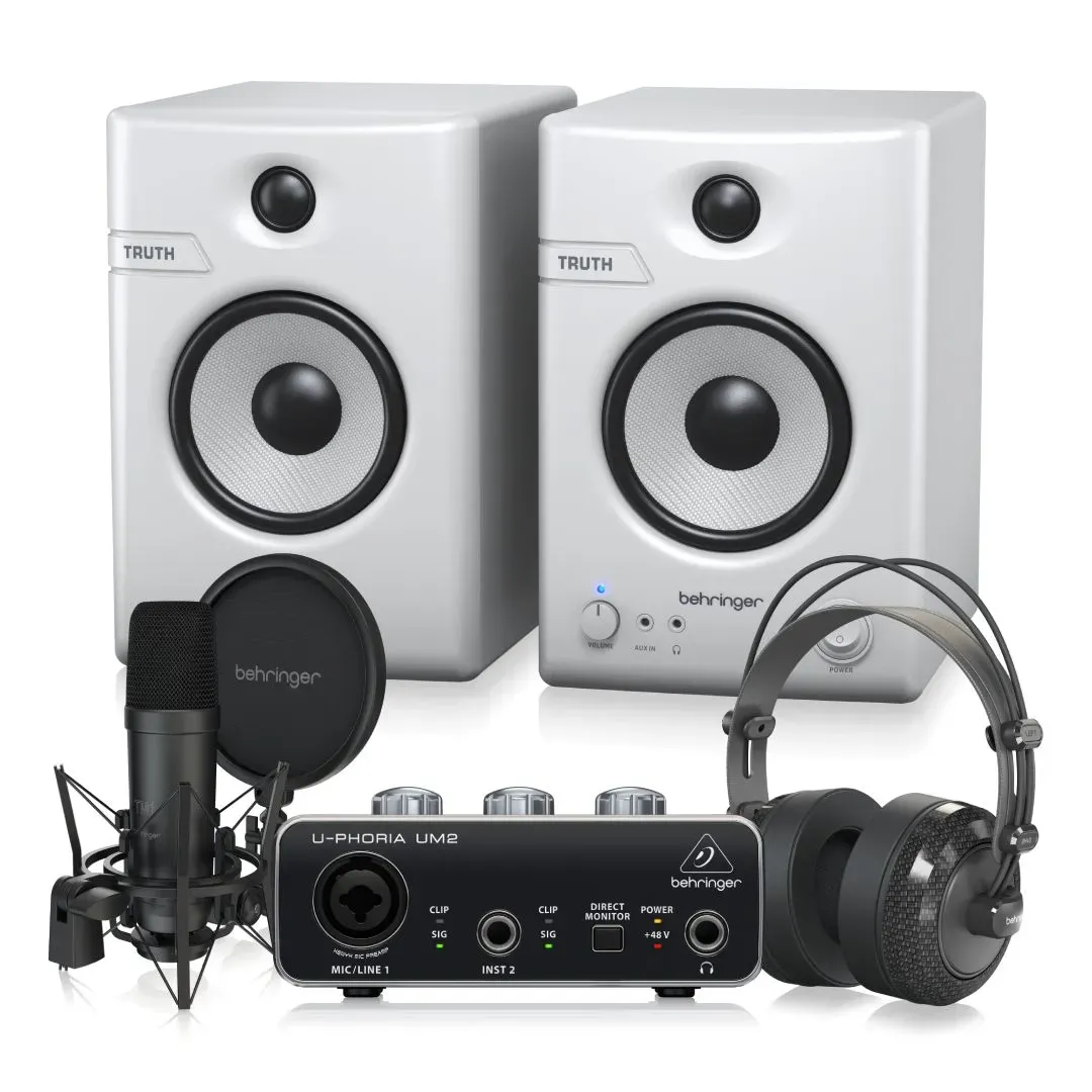 Behringer Home Studio Recording Bundle