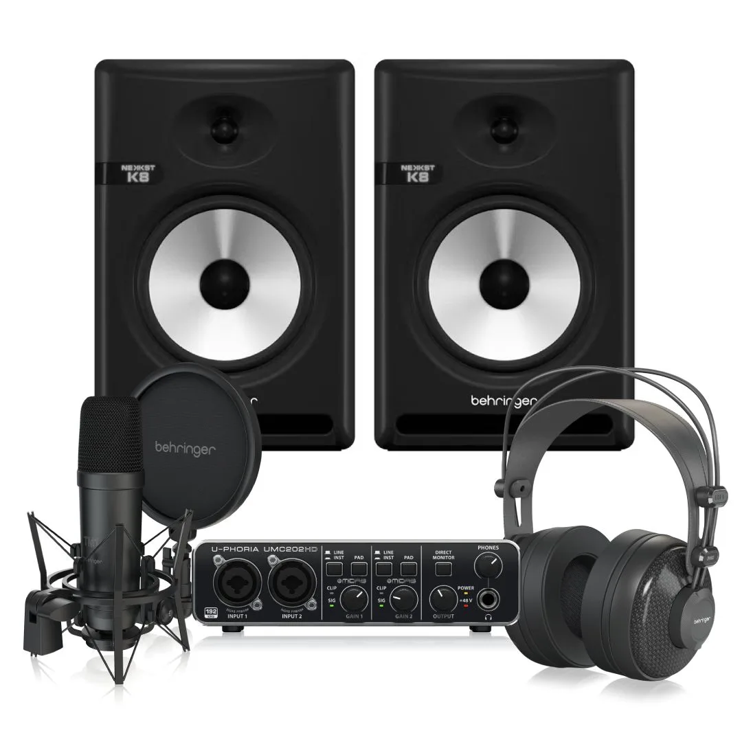 Behringer Professional Studio Recording Bundle