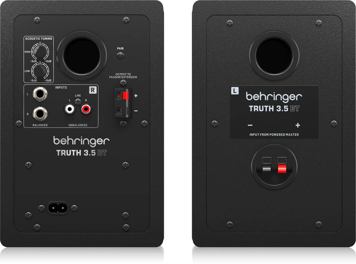 Behringer Truth 3.5-inch Powered Studio Monitor Pair w/BT — view 4