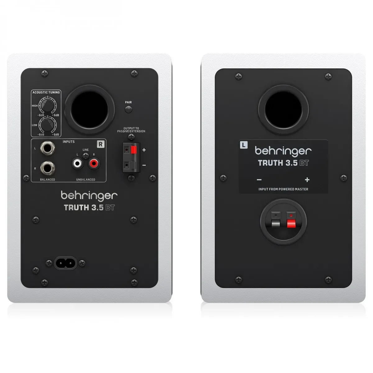 Behringer Truth 3.5-inch BT Studio Monitors Pair - White — view 3