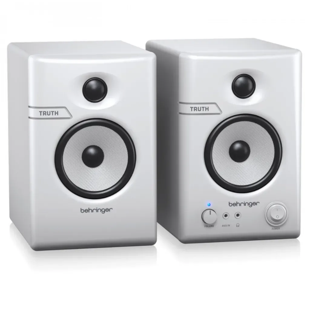 Behringer Truth 3.5-inch Powered Studio Monitors with Bluetooth – White — view 2