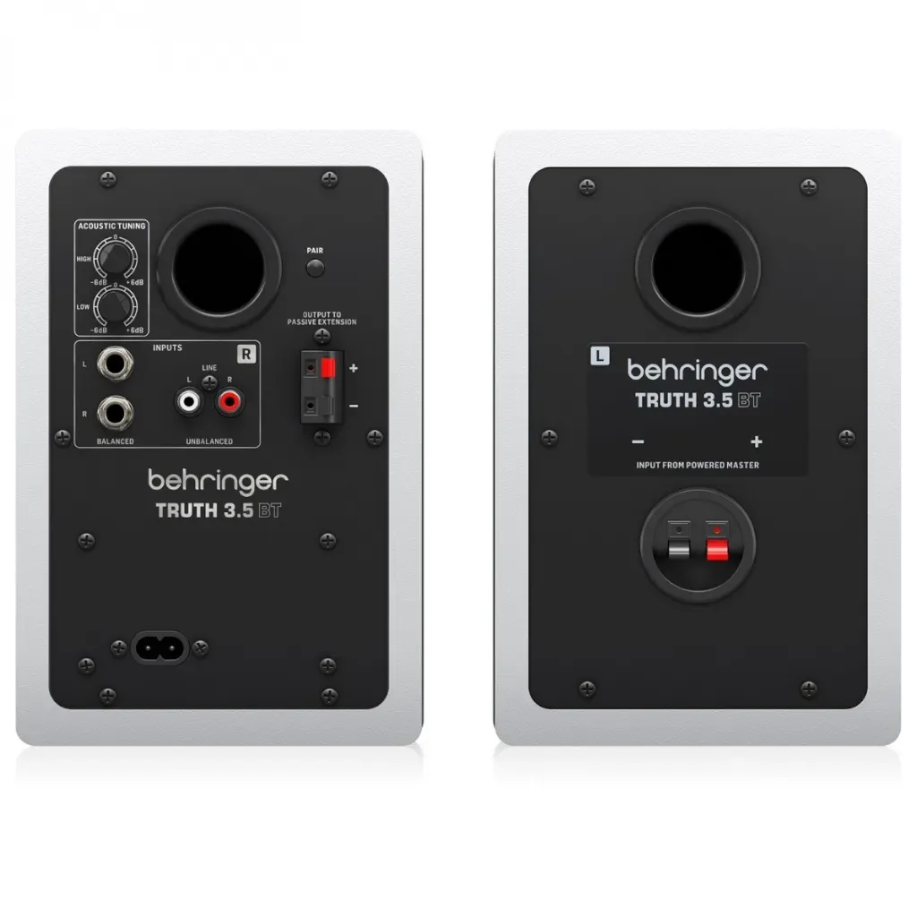 Behringer Truth 3.5-inch Powered Studio Monitors with Bluetooth – White — view 3