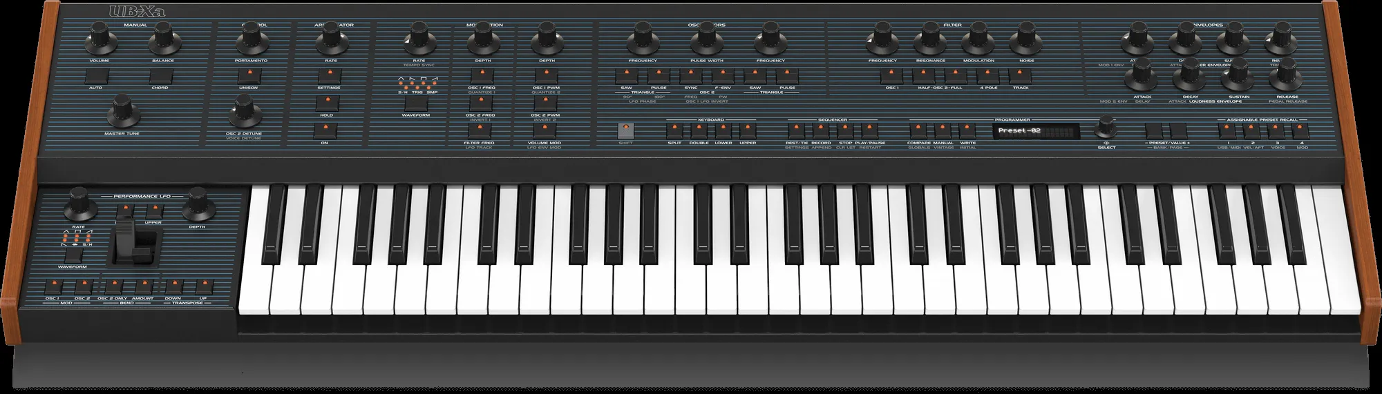 Behringer UB-Xa Bi-timbral Polyphonic Analog Synthesizer — view 2