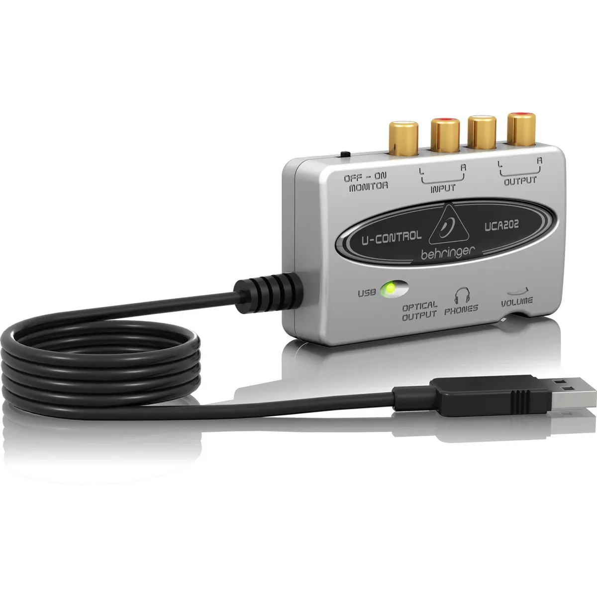 BEHRINGER UCA 202 USB AUDIO INTERFACE — view 2