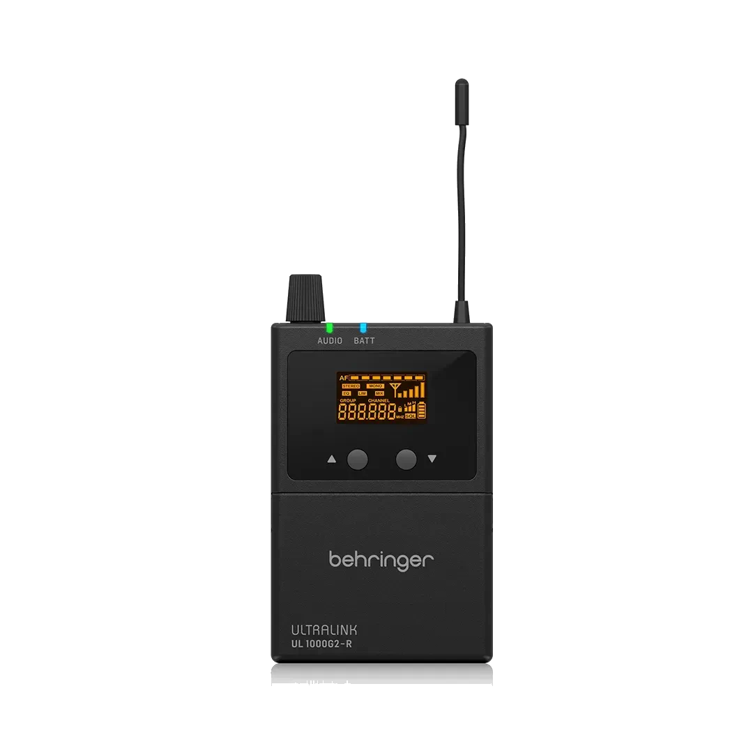 Behringer UL 1000G2-R UHF Wireless Beltpack Receiver for Behringer UL 1000G2 Wireless Transmitter
