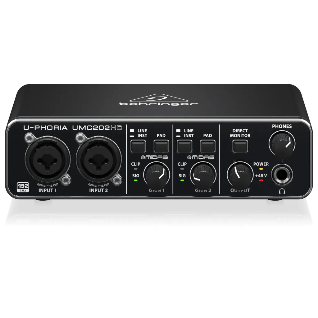 Behrimger UMC202HD USB Audio Interface