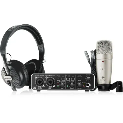 Behringer U-Phoria Studio Pro Recording/Podcasting Bundle