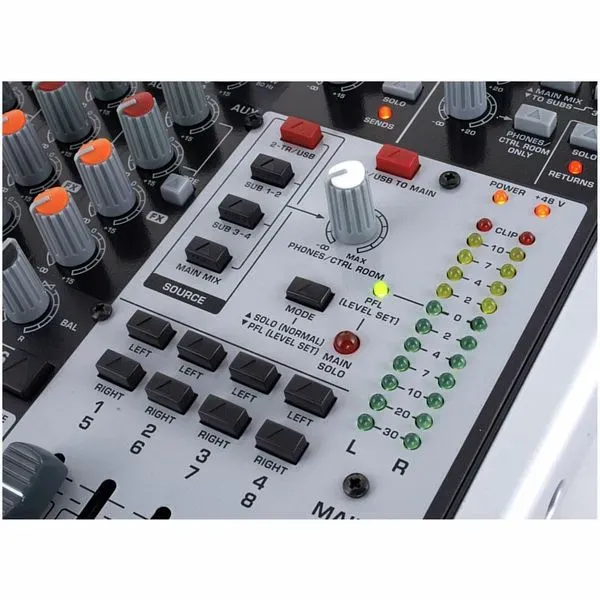 Behringer Xenyx X2442USB Mixer with USB and Effects — view 2