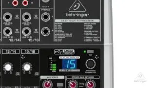 Behringer Xenyx X2442USB Mixer with USB and Effects — view 4