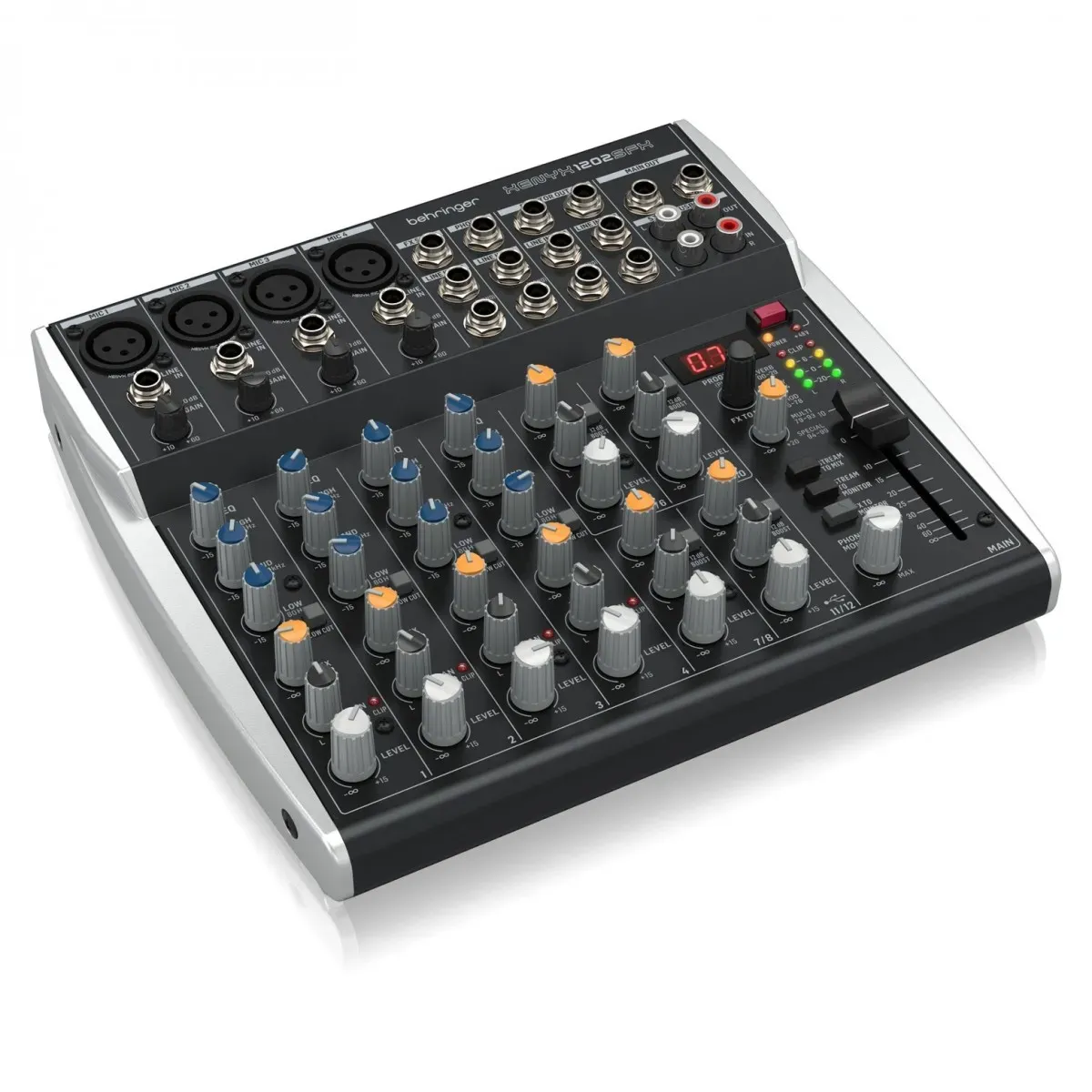 Behringer Xenyx 1202SFX 12-channel Analog Streaming Mixer — view 2
