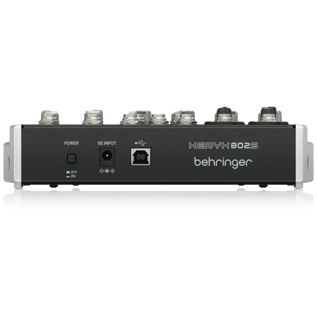 Behringer Xenyx 802S 8-channel Analog Streaming Mixer — view 3
