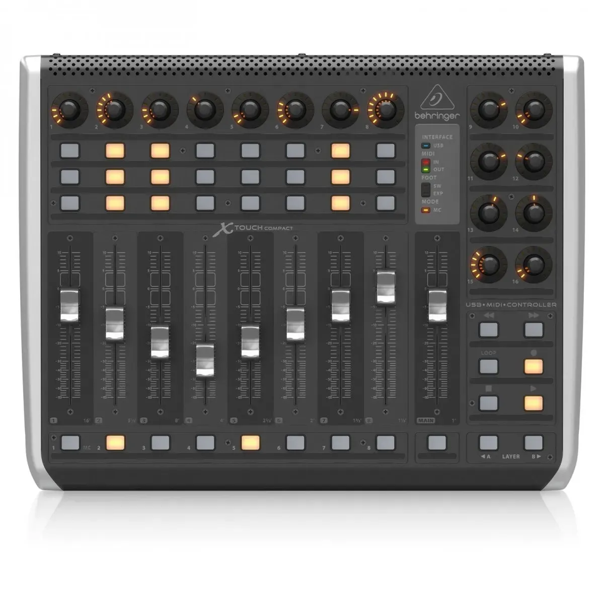 Behringer X-Touch Compact Universal USB/MIDI Controller — view 2