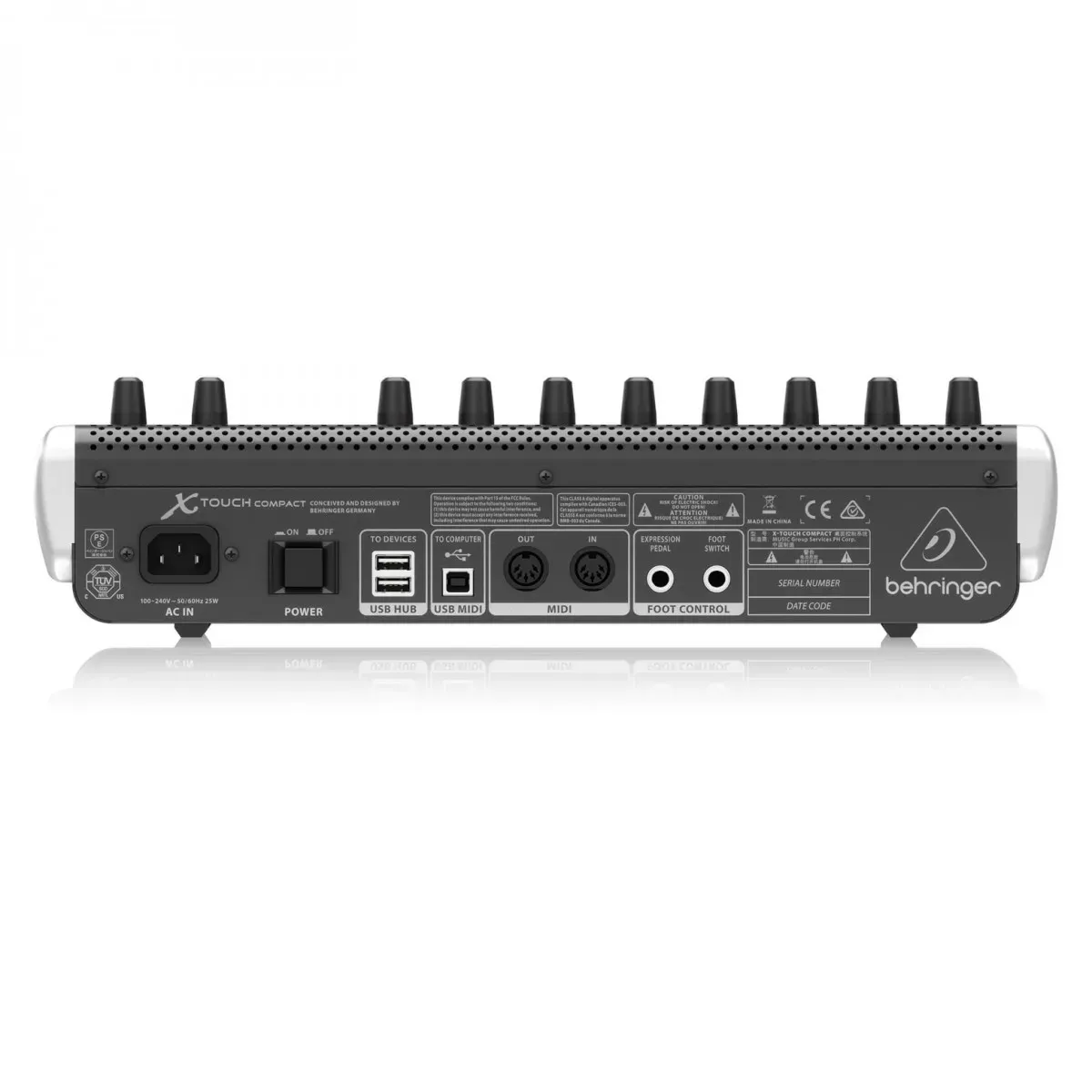 Behringer X-Touch Compact Universal USB/MIDI Controller — view 3