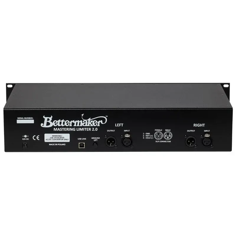 Bettermaker Mastering Limiter 2.0 — view 4