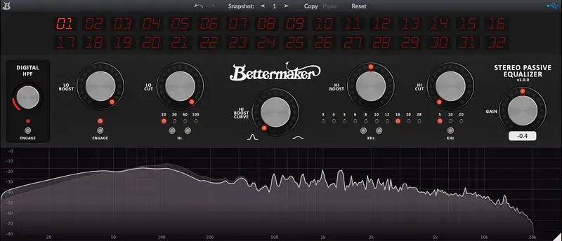 Bettermaker Stereo Passive Equalizer — view 6