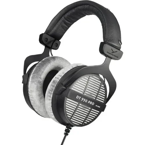 Beyerdynamic DT 990 PRO Over-Ear Studio Monitor Headphones – 80 Ohm