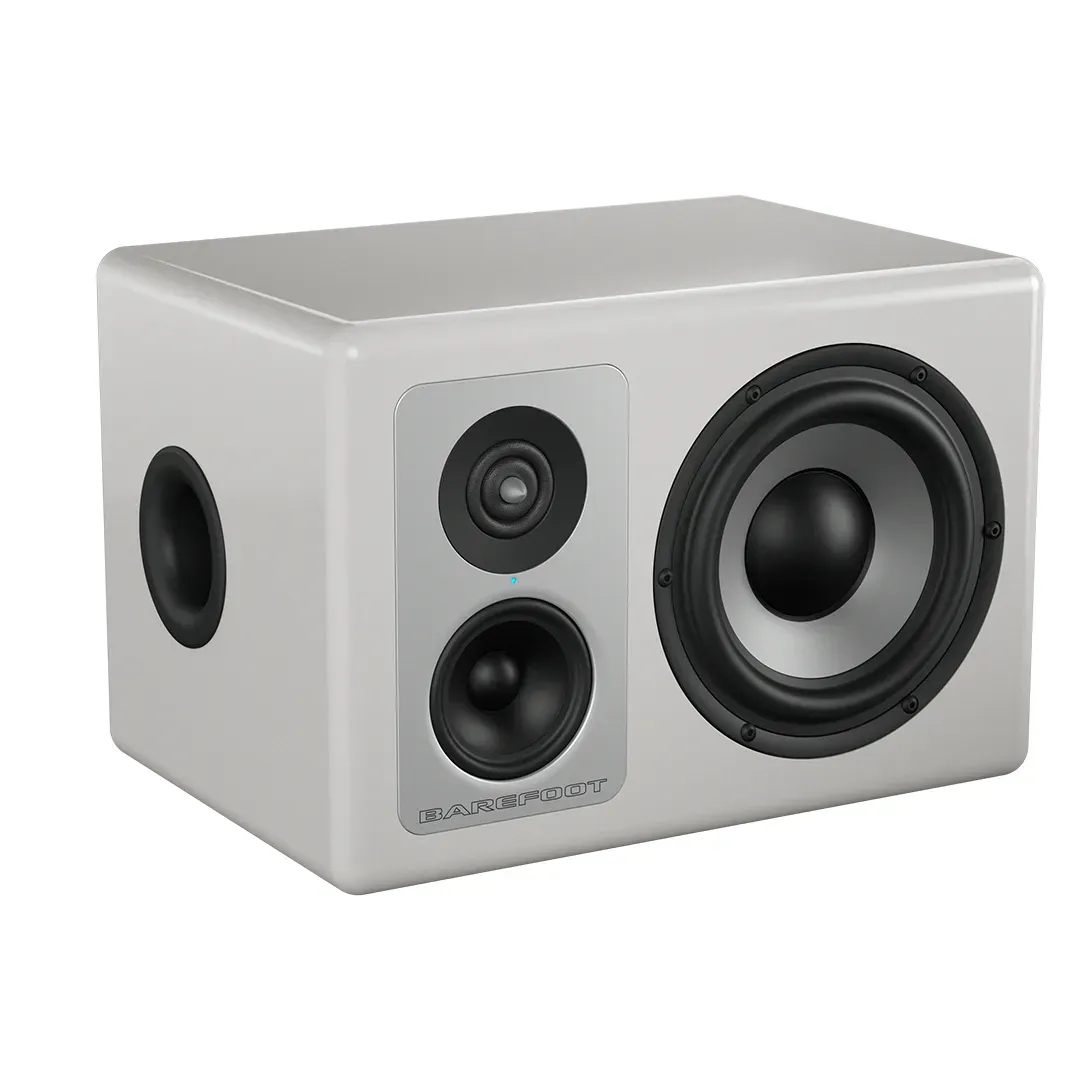 Barefoot Sound Linear White Footprint03 6.5-Inch 3-Way Active Studio Monitor Pair — view 1