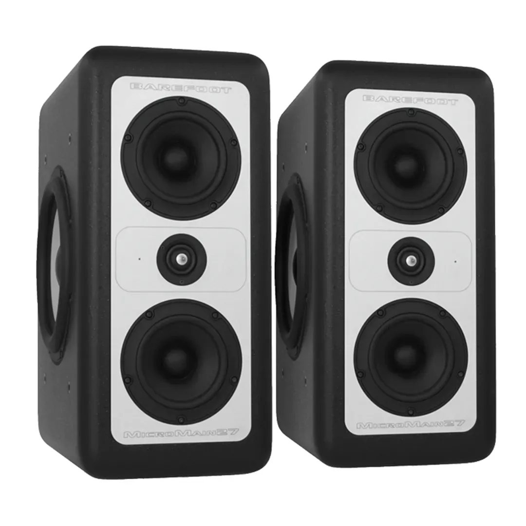 Barefoot Sound MicroMain27 10-Inch 3.5-Way Active Studio Monitor Pair