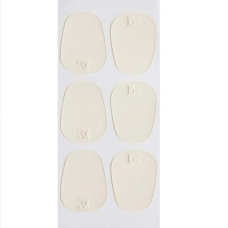 BG Mouthpiece Cushions sheet of 6 – Transparent