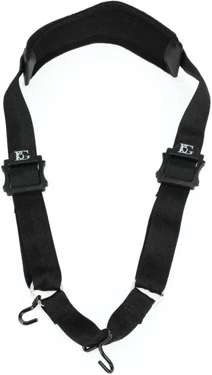 BG B02 Leather Bassoon Shoulder Strap — view 4