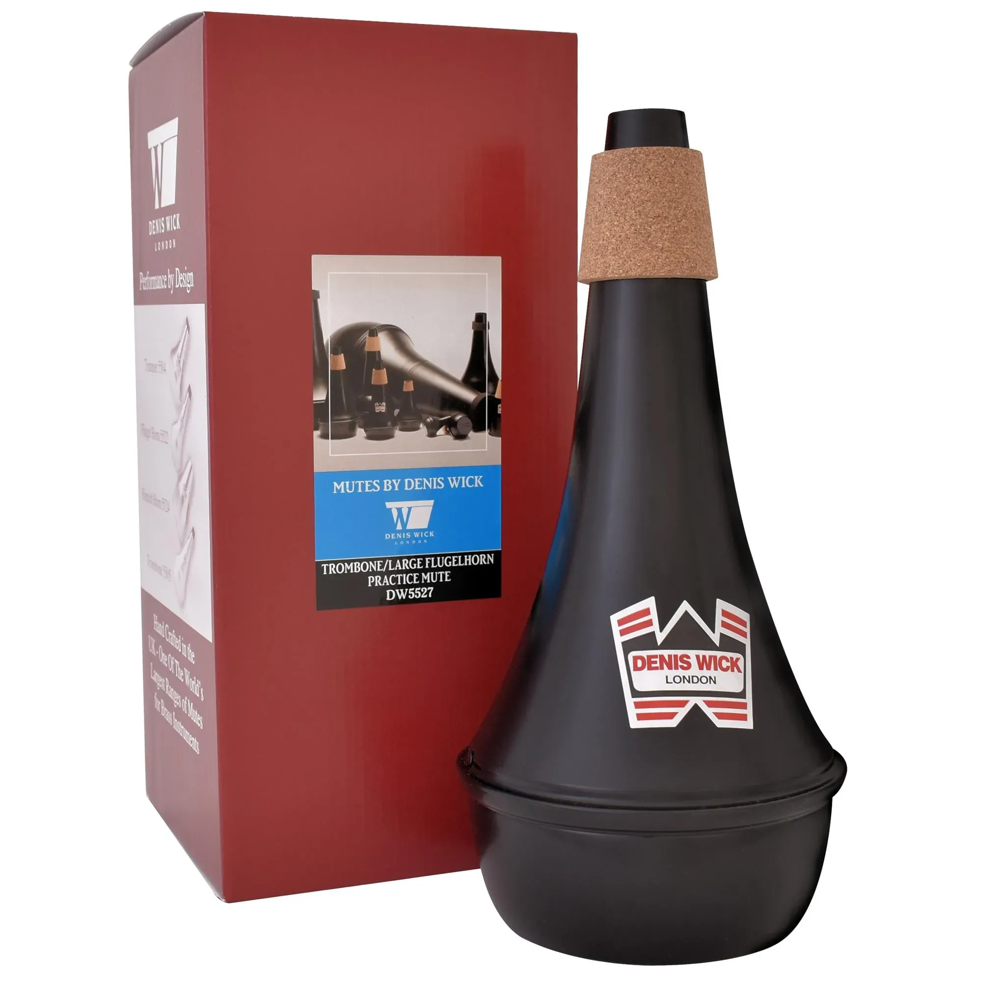 Denis Wick DW5527 Practice Mute for Trombone and Large Flugelhorn - Aluminum — view 3