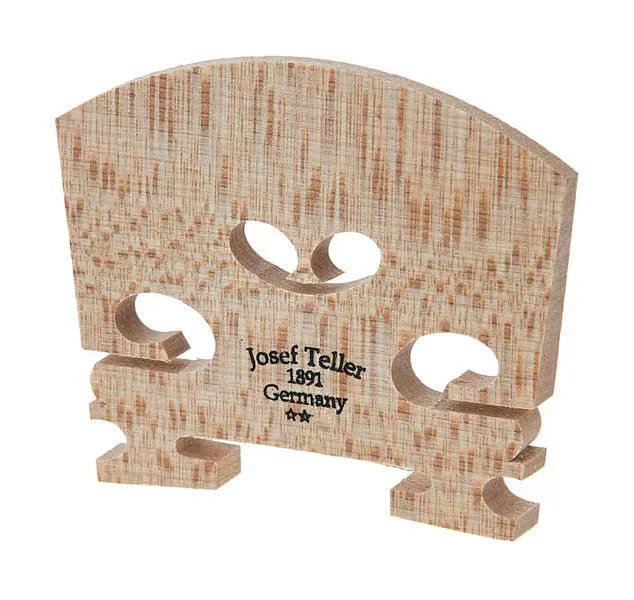 Josef Teller Violin Bridge Uncut 4/4 (2 stars) — view 1