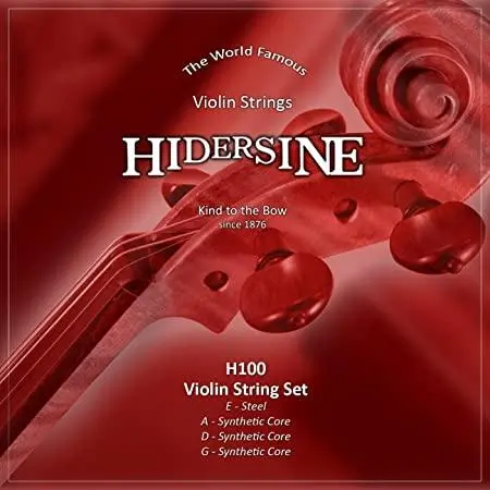 Hidersine H100 Violin String set 1/2-1/4 — view 1