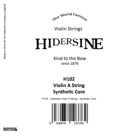 Hidersine Violin String Single A 4/4 — view 1