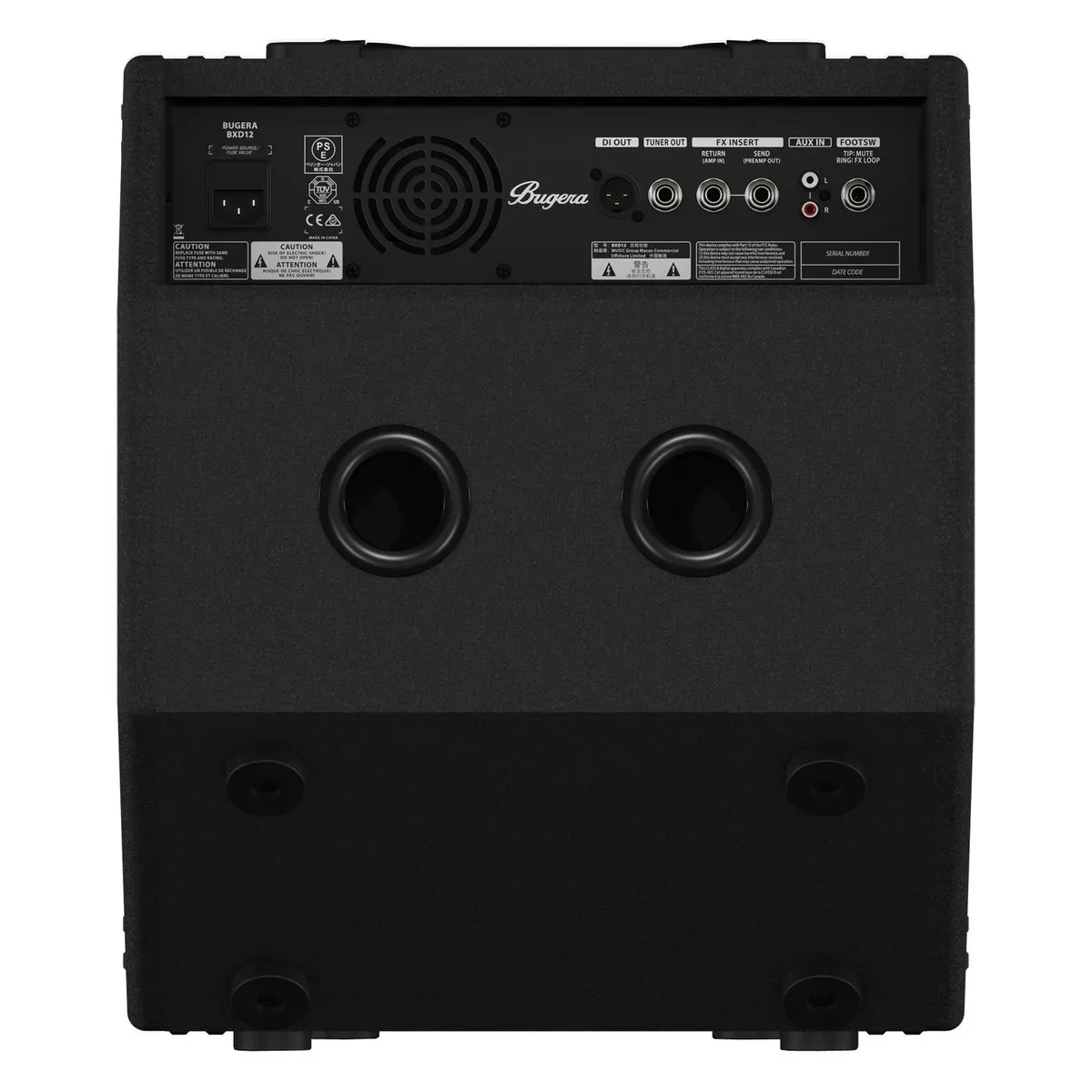 Bugera BXD12 1 x 12-inch 1000-watt Bass Combo Amp — view 4