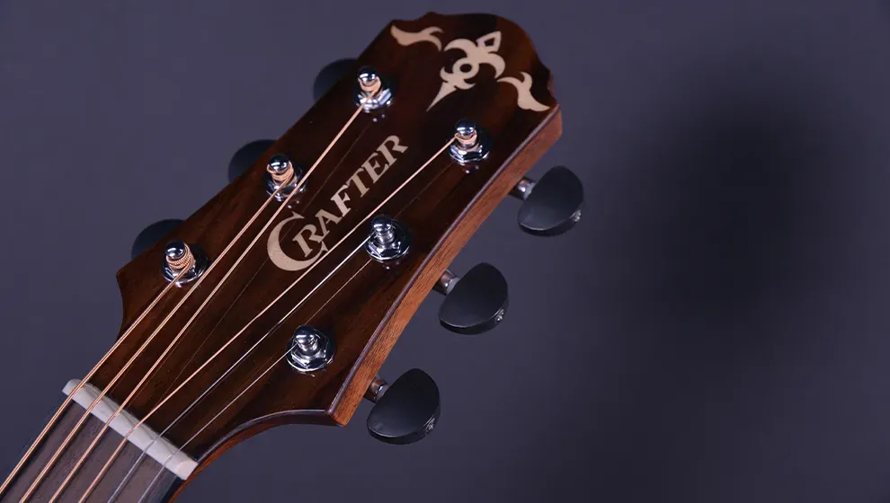 Crafter ABLE G600CE N Grand Auditorium Acoustic Electric Guitar — view 5
