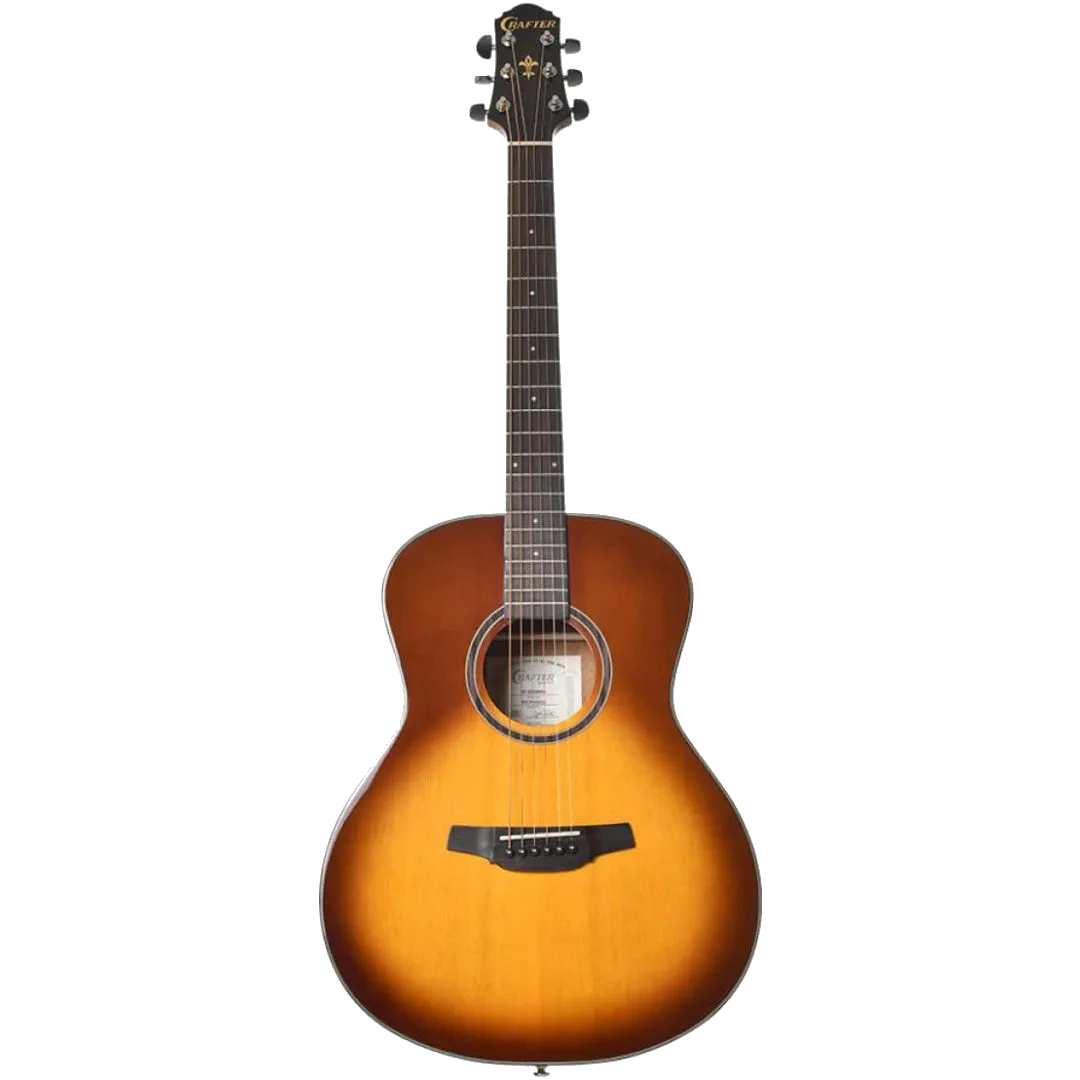Crafter HT250 Acoustic Guitar – Brown Sunburst — view 1