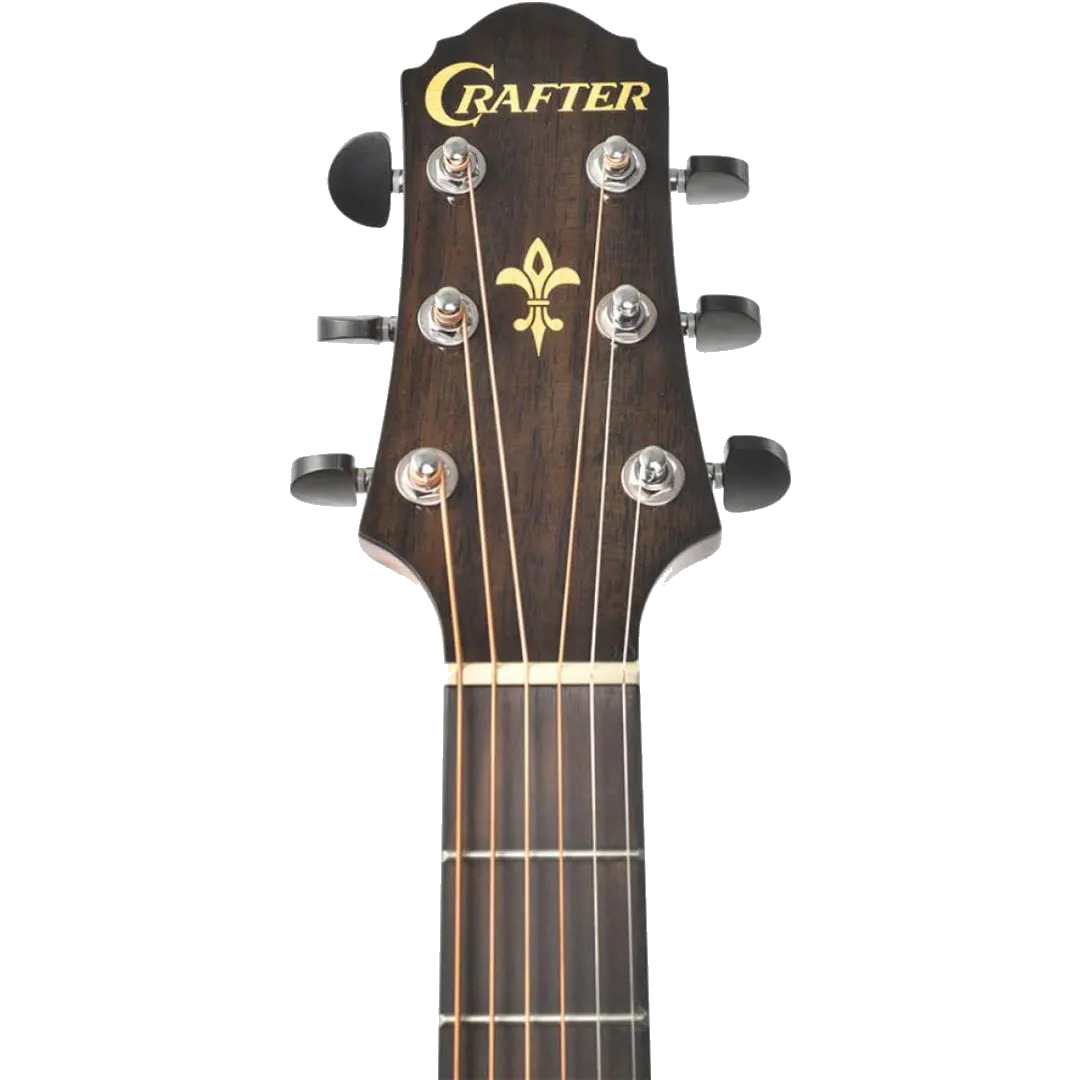 Crafter HT250 Acoustic Guitar – Brown Sunburst — view 4