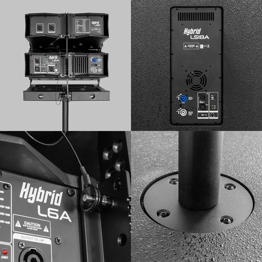 Hybrid LS18A Active Combo Line Array System — view 2