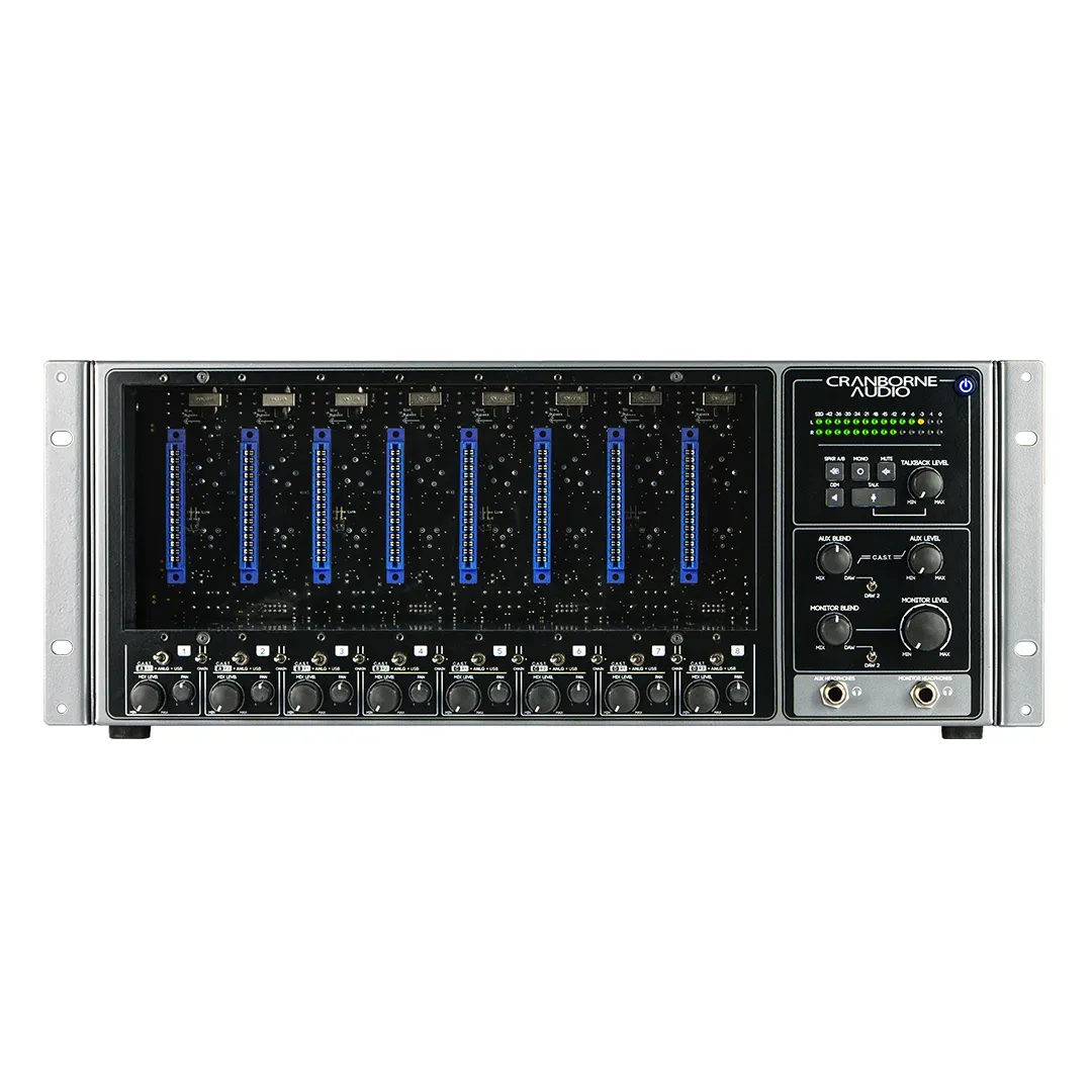 Cranborne Audio 500R8 USB Audio Interface and 8-Slot 500 Series Chassis