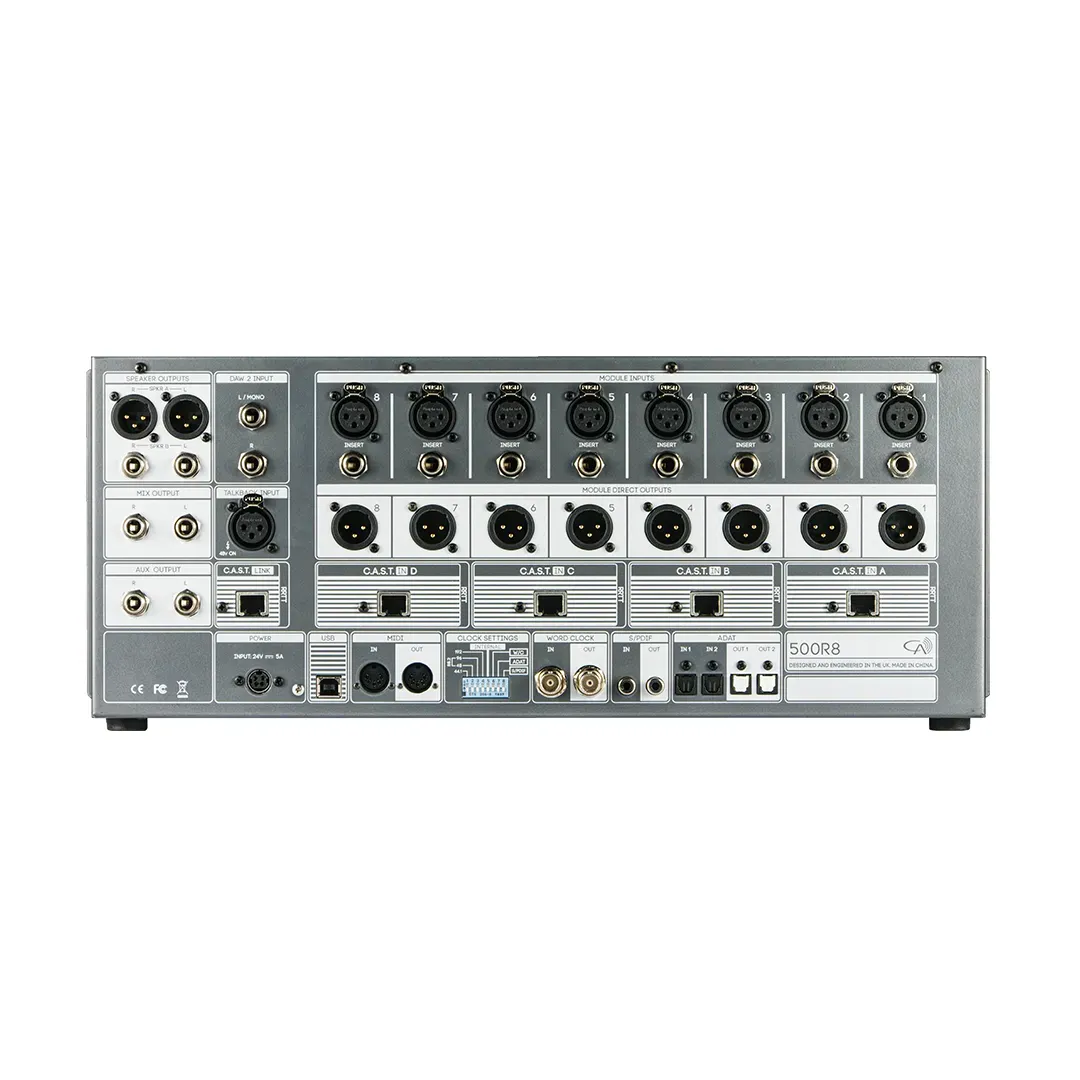 Cranborne Audio 500R8 USB Audio Interface and 8-Slot 500 Series Chassis — view 2