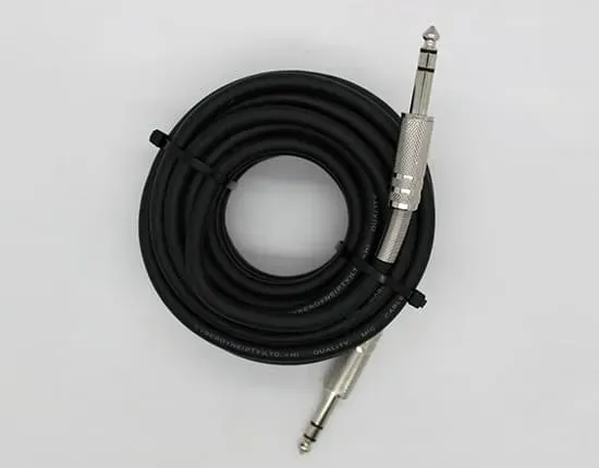 Cyberdyne 6.35mm Stereo Male to 6.35mm Stereo Male Cable (Terminator Series) (6m) — view 1