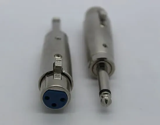 Cyberdyne XLR Female to 6.35mm Mono Male Adaptor