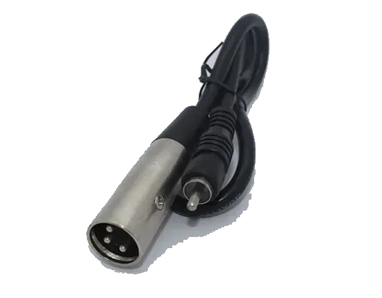 CYBERDYNE XLR M TO RCA MALE CABLE 50CM